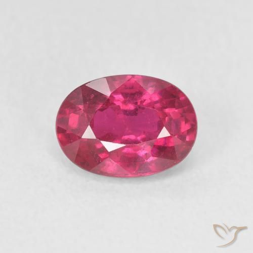 1.19ct Natural Pinkish Red Ruby, Oval, VS