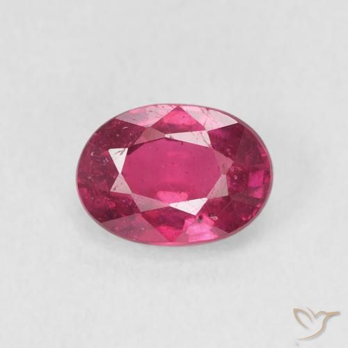 1.23ct Natural Pinkish Red Ruby, Oval, VS