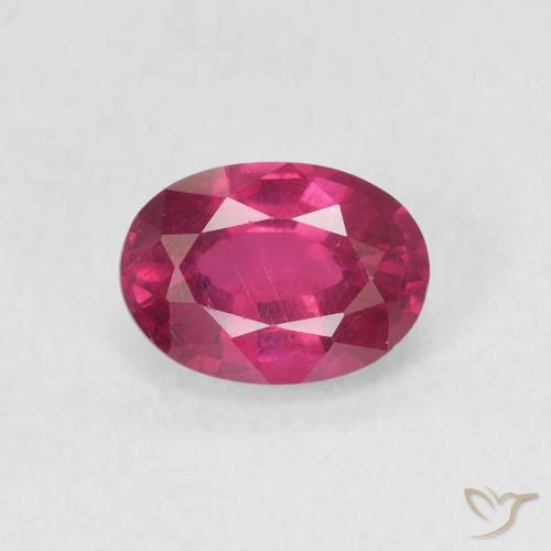 1.21ct Natural Pinkish Red Ruby, Oval, VS