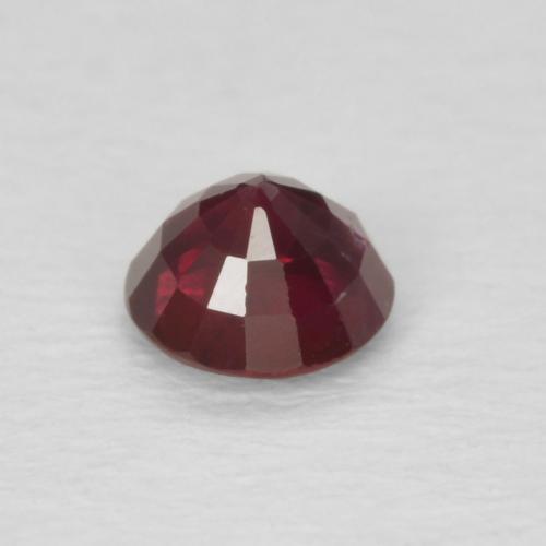 Ruby Gemstone in 3.8 mm Size for Sale, Ruby Stone in Deep Red Color