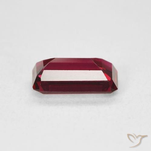 Ruby Gemstone in 8 x 5 mm (calibrated) Size for Sale, Ruby Stone in Intense Red Color