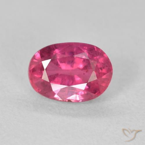 1.28ct Natural Pinkish Red Ruby, Oval, VS