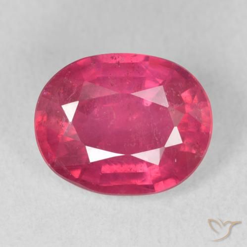 3.40ct Natural Pinkish Red Ruby, Oval, VS-SI