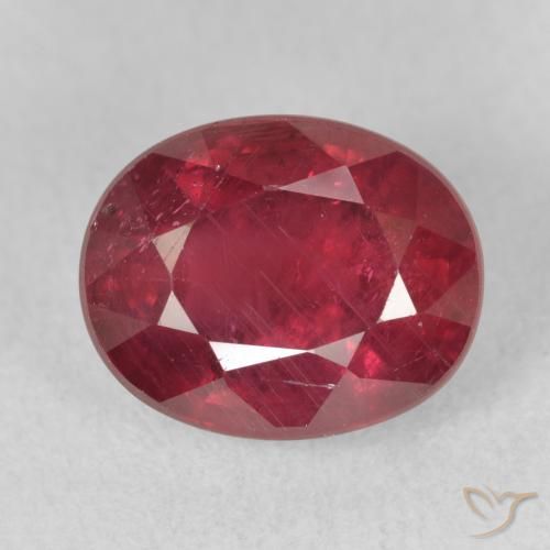 4.75ct Natural Deep Crimson Ruby, Oval, VS-SI