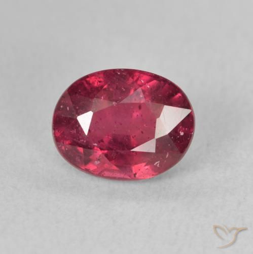 2.10ct Natural Blood Red Ruby, Oval, VS-SI