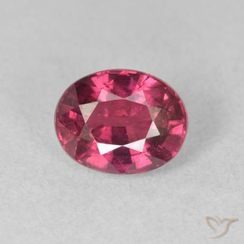 2.10ct Natural Pinkish Red Ruby, Oval, VS-SI
