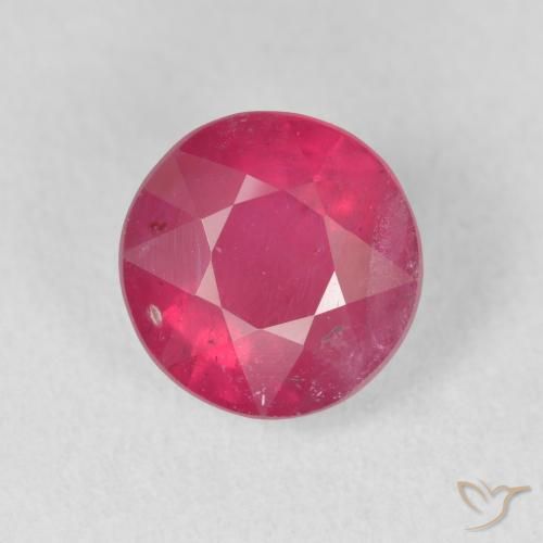 3.12ct Natural Pinkish Red Ruby, Round, VS-SI