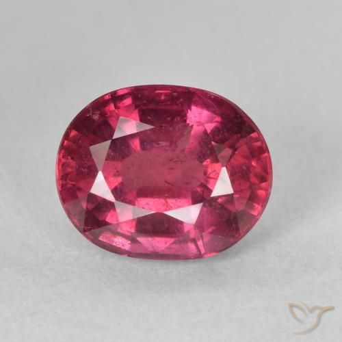 4.54ct Natural Medium Red Ruby, Oval, VS-SI