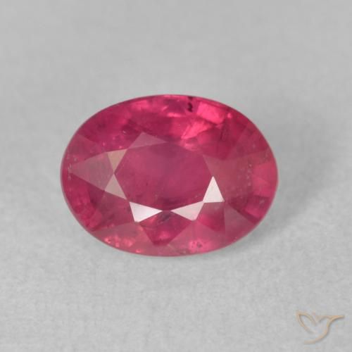 2.03ct Natural Reddish Pink Ruby, Oval, VS-SI