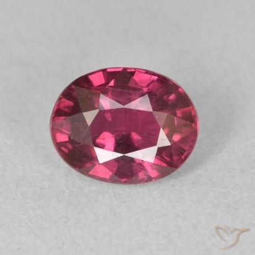 1.92ct Natural Pinkish Red Ruby, Oval, VS-SI
