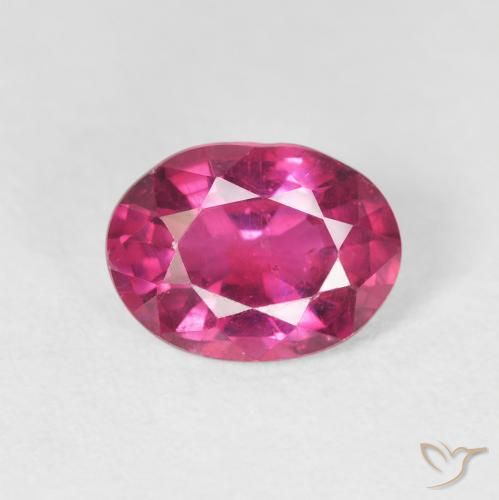 2.17ct Natural Hot Pink Ruby, Oval, VS