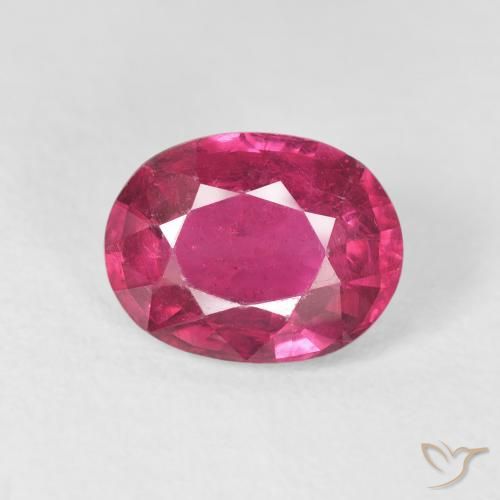 2.53ct Natural Hot Pink Ruby, Oval, VS