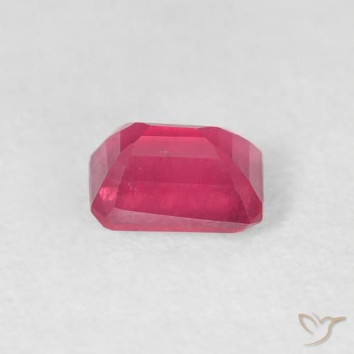 Ruby Gemstone in 5.6 x 4 mm Size for Sale, Ruby Stone in Medium Red Color