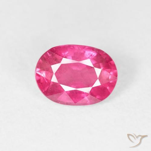 1.15ct Natural Deep Magenta Ruby, Oval, VS