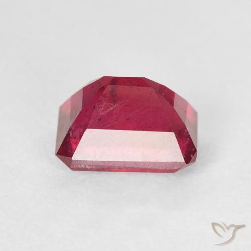 Ruby Gemstone in 7.2 x 5.2 mm Size for Sale, Ruby Stone in Deep Red Color