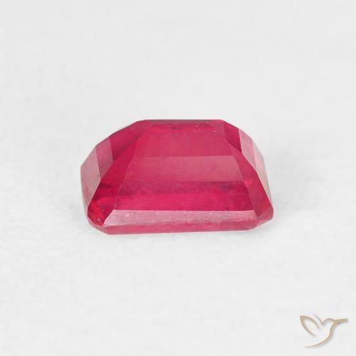 Ruby Gemstone in 6 x 4 mm (calibrated) Size for Sale, Ruby Stone in Light Red Color