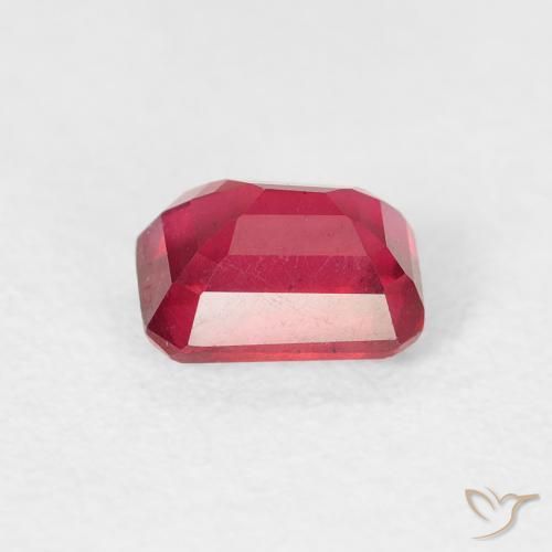 Ruby Gemstone in 5.8 x 4.2 mm Size for Sale, Ruby Stone in Medium Red Color