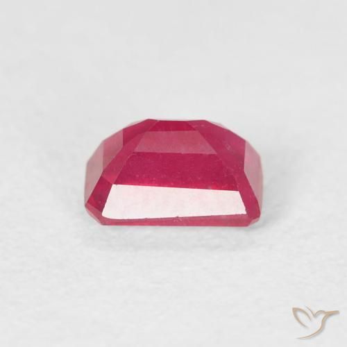 Ruby Gemstone in 6 x 4 mm (calibrated) Size for Sale, Ruby Stone in Pinkish Red Color