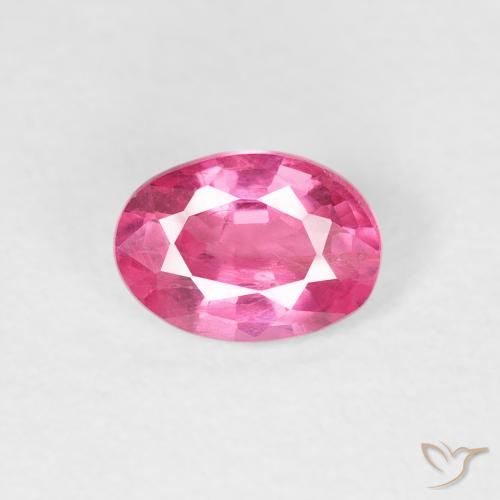 1.04ct Natural Hot Pink Ruby, Oval, VS