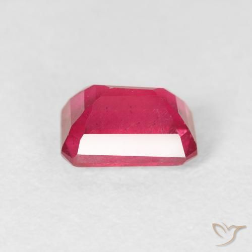 Ruby Gemstone in 6.1 x 4.2 mm Size for Sale, Ruby Stone in Medium Red Color