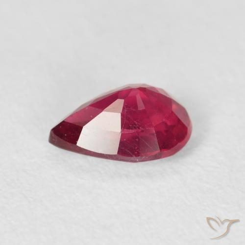 Ruby Gemstone in 7 x 5 mm (calibrated) Size for Sale, Ruby Stone in Blood Red Color