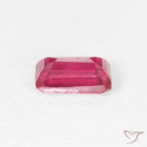 Ruby Gemstone in 6 x 4 mm (calibrated) Size for Sale, Ruby Stone in Reddish Pink Color