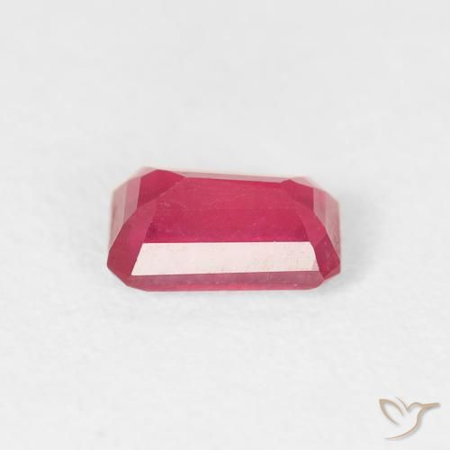 Ruby Gemstone in 6 x 4 mm (calibrated) Size for Sale, Ruby Stone in Pinkish Red Color
