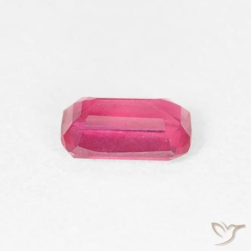 Ruby Gemstone in 6 x 4 mm (calibrated) Size for Sale, Ruby Stone in Pinkish Red Color