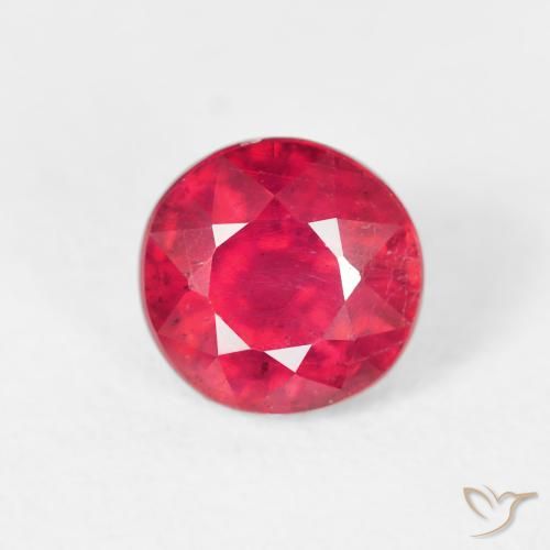 1.46ct Natural Magenta Pink Ruby, Round, VS