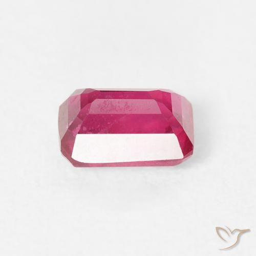 Ruby Gemstone in 6 x 4 mm (calibrated) Size for Sale, Ruby Stone in Light Red Color