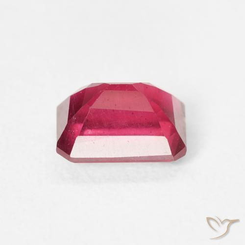 Ruby Gemstone in 7 x 5 mm (calibrated) Size for Sale, Ruby Stone in Jam Red Color