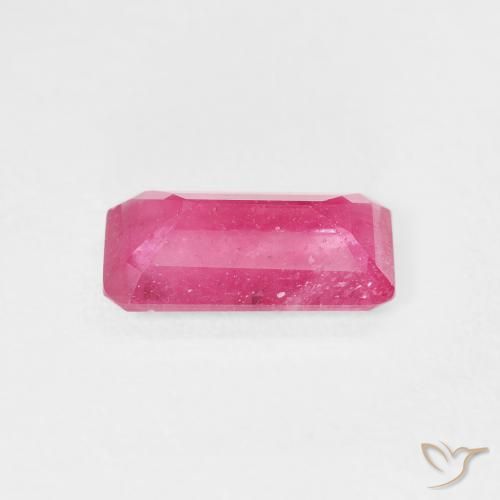 Ruby Gemstone in 11 x 6.1 mm Size for Sale, Ruby Stone in Pinkish Red Color