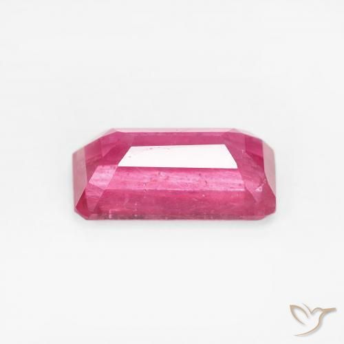 Ruby Gemstone in 8.9 x 5.1 mm Size for Sale, Ruby Stone in Medium Red Color