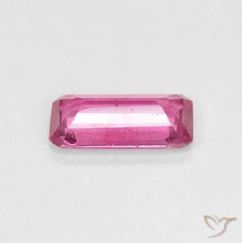 Ruby Gemstone in 9 x 4.8 mm Size for Sale, Ruby Stone in Hot Pink Color