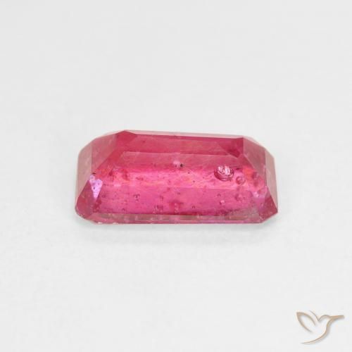 Ruby Gemstone in 9.9 x 5.8 mm Size for Sale, Ruby Stone in Magenta Pink Color
