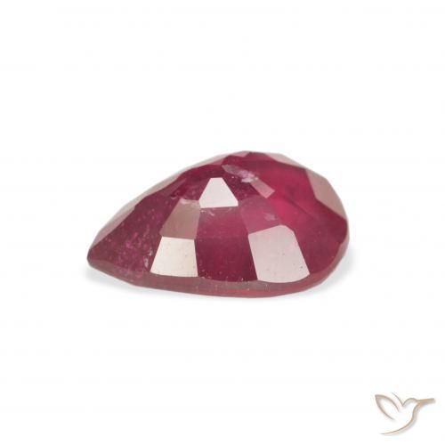 Ruby Gemstone in 10.1 x 7.6 mm Size for Sale, Ruby Stone in Jam Red Color