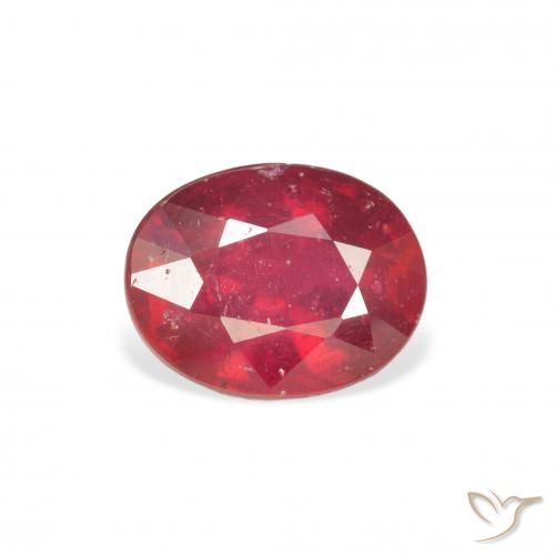 3.05ct Natural Medium Red Ruby, Oval, VS-SI