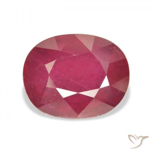11.24ct Natural Jam Red Ruby, Oval, VS