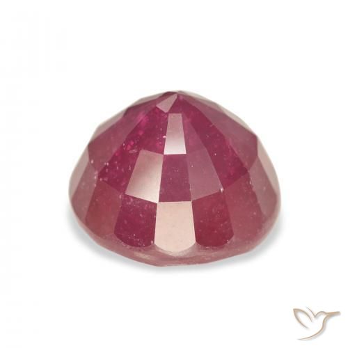 Ruby Gemstone in 11 mm (calibrated) Size for Sale, Ruby Stone in Deep Crimson Color