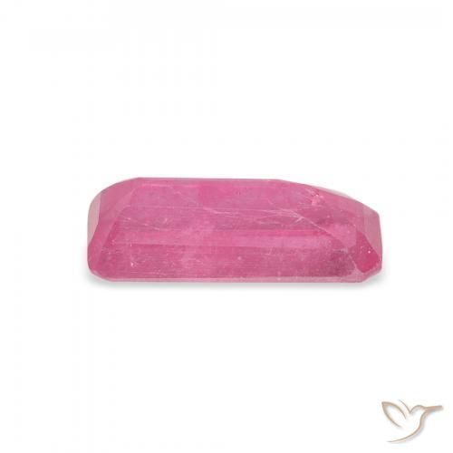 Ruby Gemstone in 10.4 x 4.7 mm Size for Sale, Ruby Stone in Deep Magenta Color