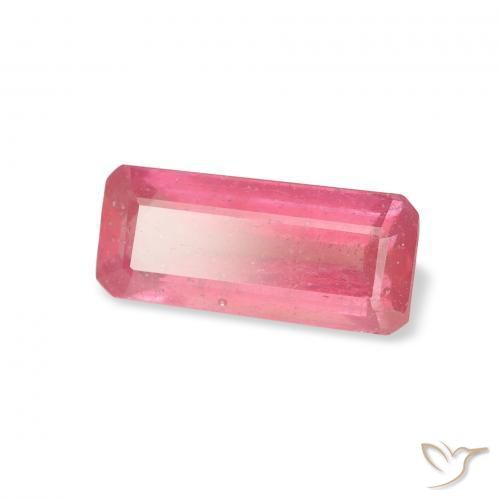1.50 ct Pink Ruby Stone, Natural Ruby in Octagon Step Cut Shape for Sale