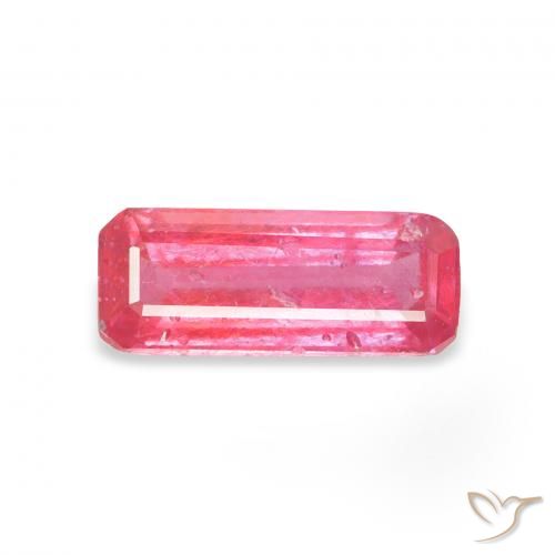1.20ct Natural Intense Pink Ruby, Emerald Cut, VS-SI