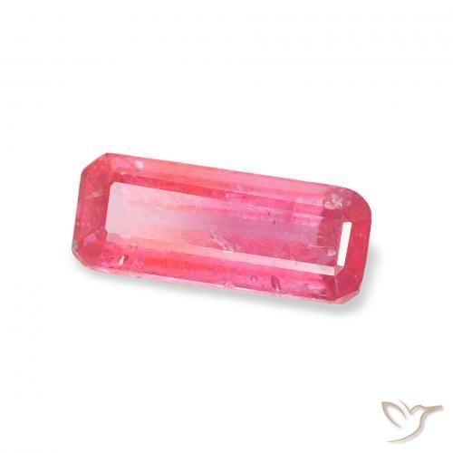1.20 ct Pink Ruby Stone, Natural Ruby in Octagon Step Cut Shape for Sale
