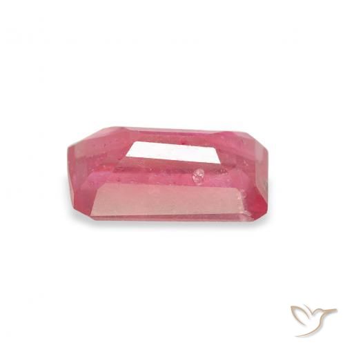 Ruby Gemstone in 8.6 x 5 mm Size for Sale, Ruby Stone in Medium Pink Color