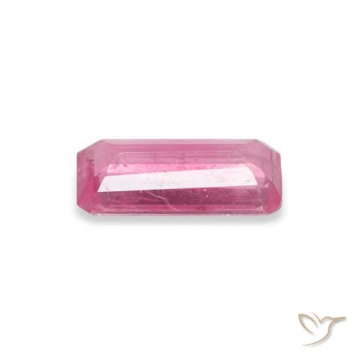 Ruby Gemstone in 9.1 x 4.7 mm Size for Sale, Ruby Stone in Reddish Pink Color