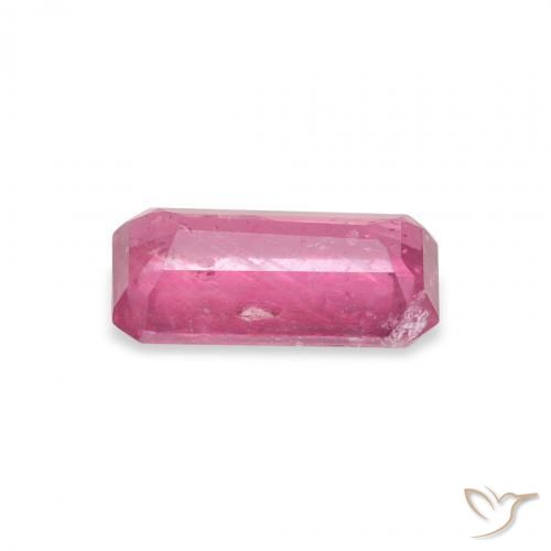 Ruby Gemstone in 9 x 5 mm Size for Sale, Ruby Stone in Medium Dark-Pink Color