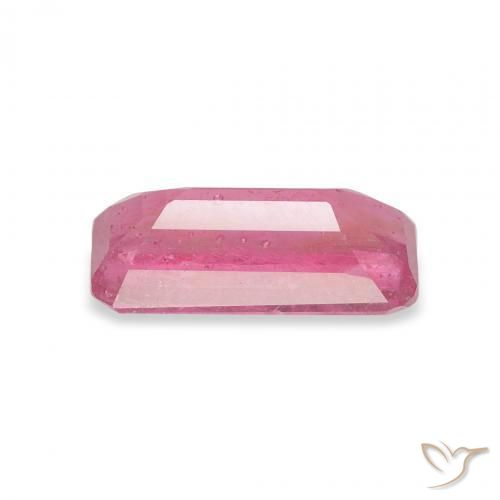 Ruby Gemstone in 9.8 x 4.8 mm Size for Sale, Ruby Stone in Medium Dark-Pink Color
