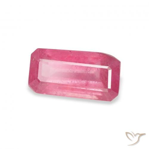 1.84 ct Red Ruby Stone, Natural Ruby in Octagon Step Cut Shape for Sale