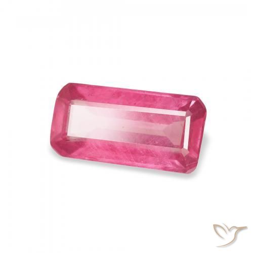 1.83 ct Red Ruby Stone, Natural Ruby in Octagon Step Cut Shape for Sale