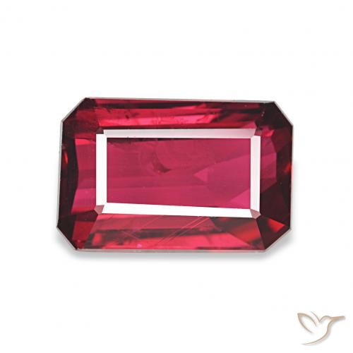 1.97ct Medium Red Ruby, Emerald Cut, VS